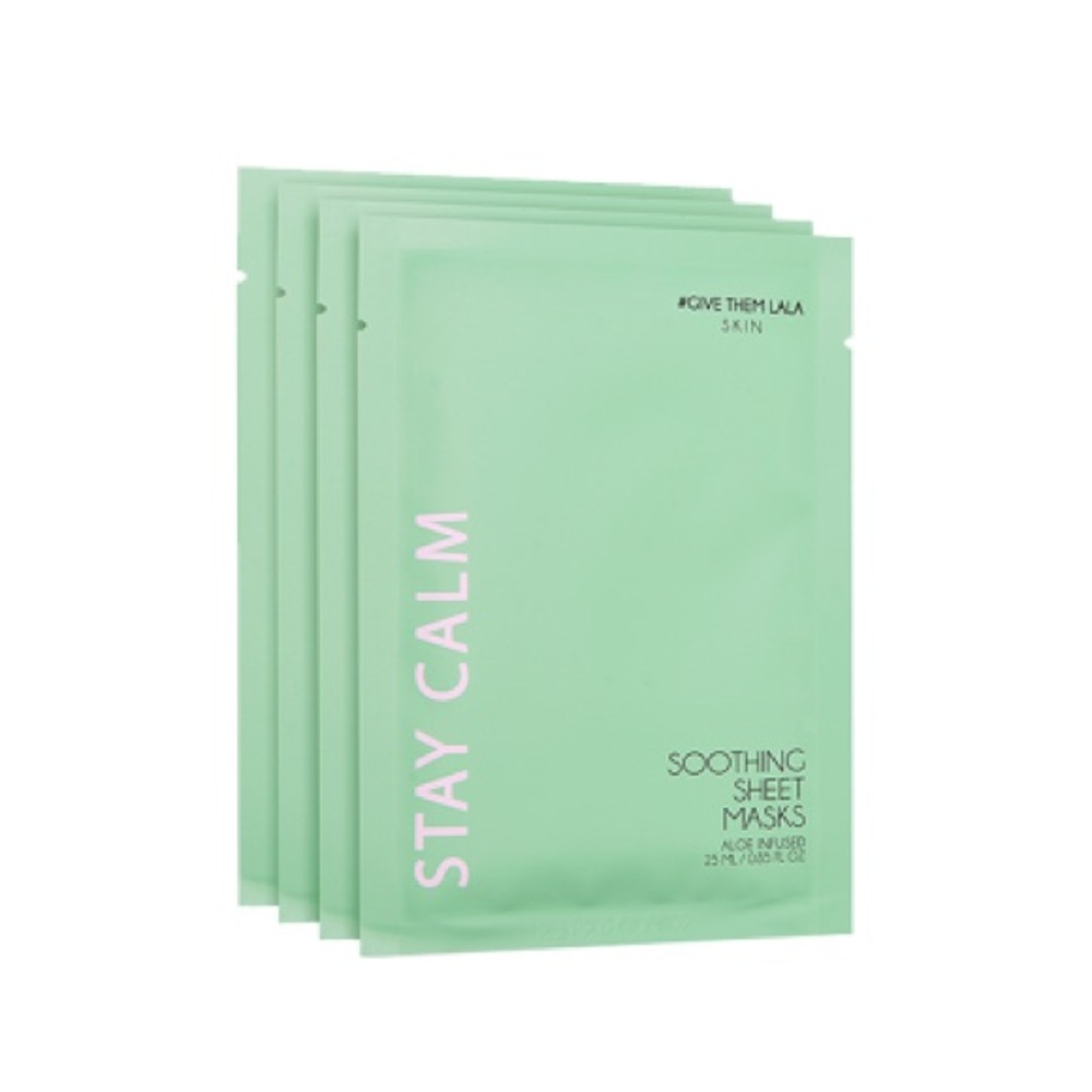 GIVE THEM LALA SKIN Stay Calm Soothing Sheet Mask